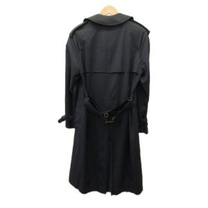Aquascutum アクアスキュータム-トレンチコート M ネイビー（2026/06