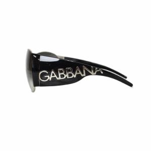DOLCE&GABBANA サングラス アイウェア ロゴ 黒 ブラック DG2005 GY62