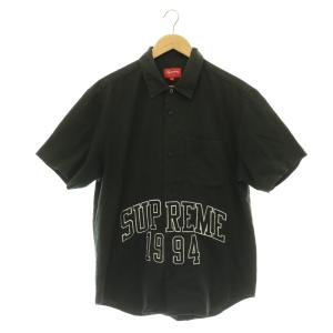 Arc Logo S/S Work Shirt M ブラック