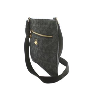 Vivienne Westwood ショルダーバッグ キャンバス オーブ ブラック