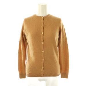 スコットランド製 ヴィンテージ ピュアカシミア100％ アンサンブル ニット セーター キャメル /HK