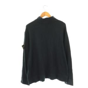 STONE ISLAND 90S ヴィンテージ 希少 アーカイブ ハイネック ハーフジップ ニット L ネイビー