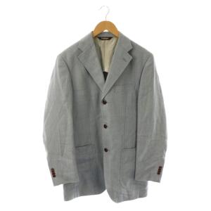 テーラードジャケット 背抜き 48 ブルーグレー /DO GY48