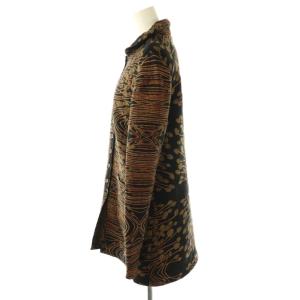 Jocomomola de Sybilla キルティングコート ステンカラーコート 40 ブラウン ブラック カーキグレー /ES GY48