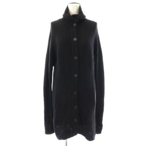 50460FA11 Merino Sweater Coat ニットコート コーディガン M ブラック /ES