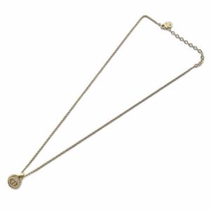 Christian Dior ネックレス ペンダント CDロゴ サークル チェーン ゴールド色 /YO3 GY49 OH