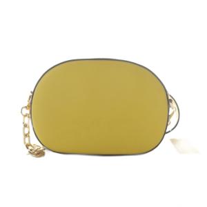 MICHAEL KORS ロゴ チェーン ショルダーバッグ レザー 黄色 イエロー /SR GY49