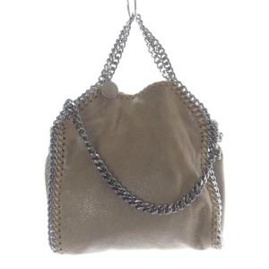 ファラベラ タイニー ショルダーバッグ ハンドバッグ 2way ロゴ 茶 ブラウン 391698 /SR