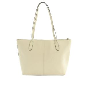 COACH トートバッグ ハンドバッグ レザー オフホワイト 4454 /MI GY49