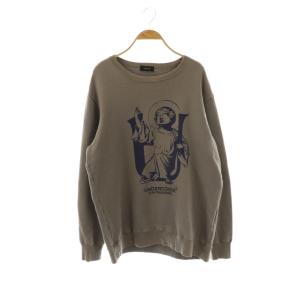 17AW SWEAT ANGEL U スウェット カットソー 長袖 4 グレージュ ネイビー /DO GY53
