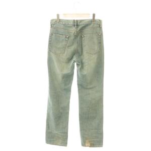 JUNYA WATANABE MAN コムデギャルソン 05AW デニムパンツ UN-P008 ジーンズ スリム ダメージ加工 M ライトブルー