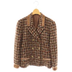 ツイード金ボタンジャケット 9AR マルチカラー /DO GY53