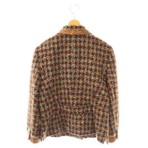 LEONARD ツイード金ボタンジャケット 9AR マルチカラー /DO GY53