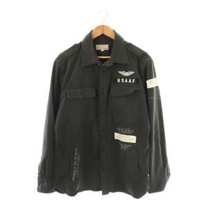 ミリタリージャケット ブルゾン 2XL チャコールグレー /ES GY53