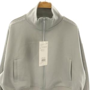 AZUL by moussy ライントラックジャケット ブルゾン F グレー /DF GY53