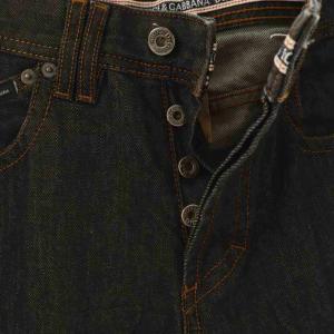 D&G デニムパンツ ジーンズ ストレート 33 ブラック /DF GY53