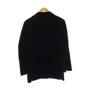 BURBERRY BLACK LABEL テーラードジャケット ベロア ノバチェック L ブラック /DO GY53