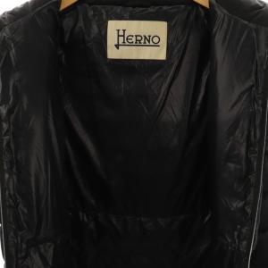 HERNO TEDDY DOWN JACKET ボア 40 ブラック