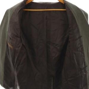 LOUIS VUITTON テーラードジャケット 裏地LV総柄 ロゴ 52 グレー /AT OS GY53