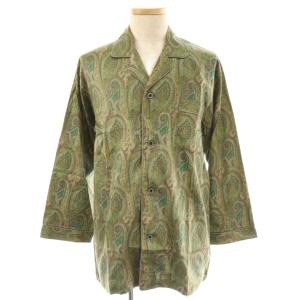 ETRO パジャマ ナイトウェア セットアップ M カーキ ペイズリー柄 /DF GY53