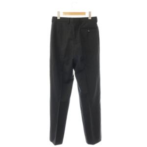 GIORGIO ARMANI パンツ スラックス ストライプ 44 ブラック /DF GY53