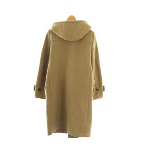 HYKE ダッフルコート ロングコート アウター フード付き ウール 2 ベージュ /CX GY53