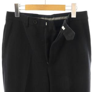 GIORGIO ARMANI スラックスパンツ ジッパーフライ 44 ブラック /DO GY53