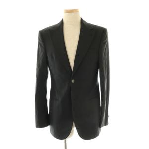 GIORGIO ARMANI スーツ セットアップ テーラードジャケット パンツ 44 ブラック 黒 /CX GY53