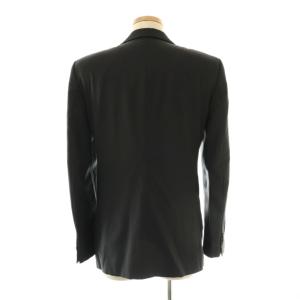 GIORGIO ARMANI スーツ セットアップ テーラードジャケット パンツ 44 ブラック 黒 /CX GY53