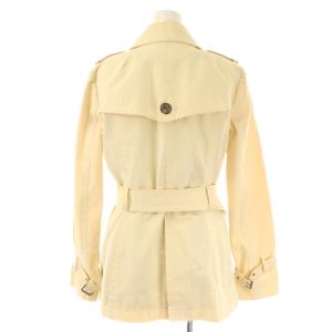 BURBERRY BLUE LABEL トレンチコート スプリングコート ダブル 38 アイボリー /DO GY53