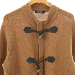 BURBERRY BLACK LABEL カーディガン ニット ウール トグルボタン 2 ブラウン ブラック /ES GY53
