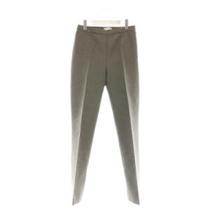 サイドジップパンツ ストライプ シルク混 36 グレー /CX GY53