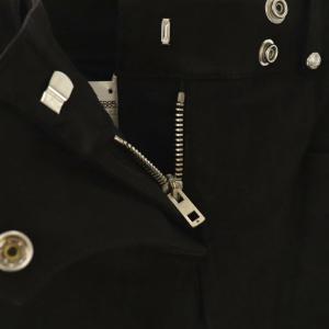BALMAIN バイカーパンツ スキニー 34 ブラック /CX GY53