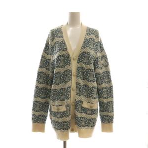 20P 2020SS ココマーク ニットカーディガン 42 ブルー