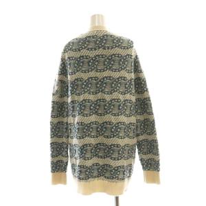 CHANEL 20P 2020SS ココマーク ニットカーディガン 42 ブルー