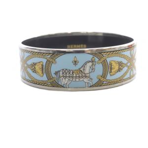 エマイユGM バングル 七宝焼 ブルー