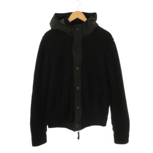 ダウンジャケット カーディガン 54 ブラック