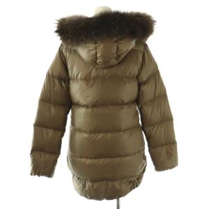 DUVETICA KAPPADUE ダウンコート ラクーンファー 40 モカブラウン