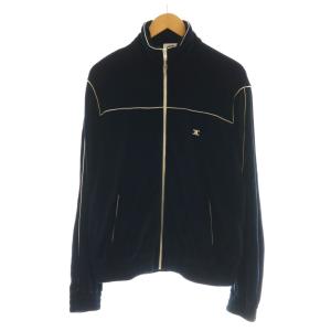 21SS トリオンフ ベロアトラックジャケット L ネイビー 2Y168679I