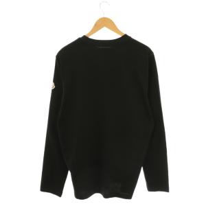 MONCLER 25SS LS T-shirt XL ブラック K20918D00015