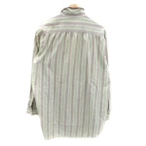 Y's for men ヨウジヤマモト カジュアルシャツ 長袖 ストライプ柄 マルチカラー 緑 グリーン /HO40 GY53