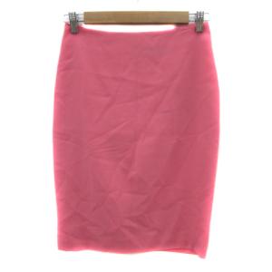 タイトスカート ひざ丈 無地 40 S ピンク /YS7 GY53