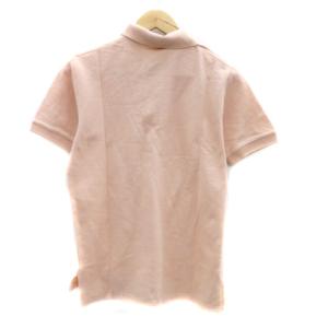 Polo by Ralph Lauren ポロシャツ ポロカラー 半袖 ロゴ刺繍 M ピンク 紺 ネイビー /HO23 GY53