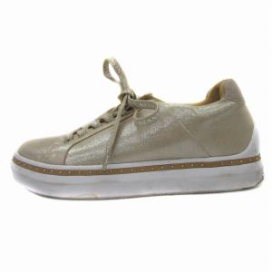 シューズ レースアップスニーカー ローカット ラメ 23.5?p ゴールド色 2490 /YS4 GY53