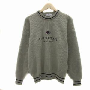 YACHT CLUB ニット プルオーバー M ライトカーキ