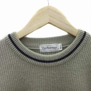 burberrys YACHT CLUB ニット プルオーバー M ライトカーキ