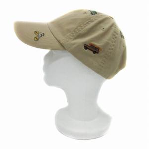 POLO RALPH LAUREN 帽子 キャップ ロゴ刺繍 ONE ベージュ /YS15 GY53