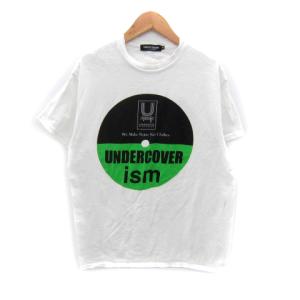 Tシャツ カットソー 半袖 ラウンドネック ロゴプリント M 白 ホワイト /SY12 GY53