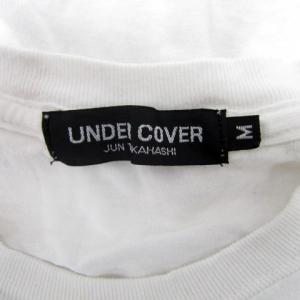 UNDERCOVER Tシャツ カットソー 半袖 ラウンドネック ロゴプリント M 白 ホワイト /SY12 GY53