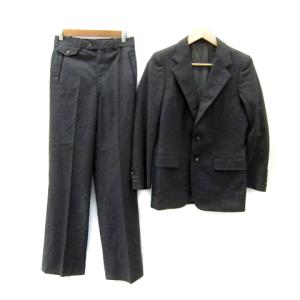 スーツ セットアップ 上下 テーラードジャケット ミドル丈 シングルボタン 総裏地 スラックスパンツ ストレートパンツ